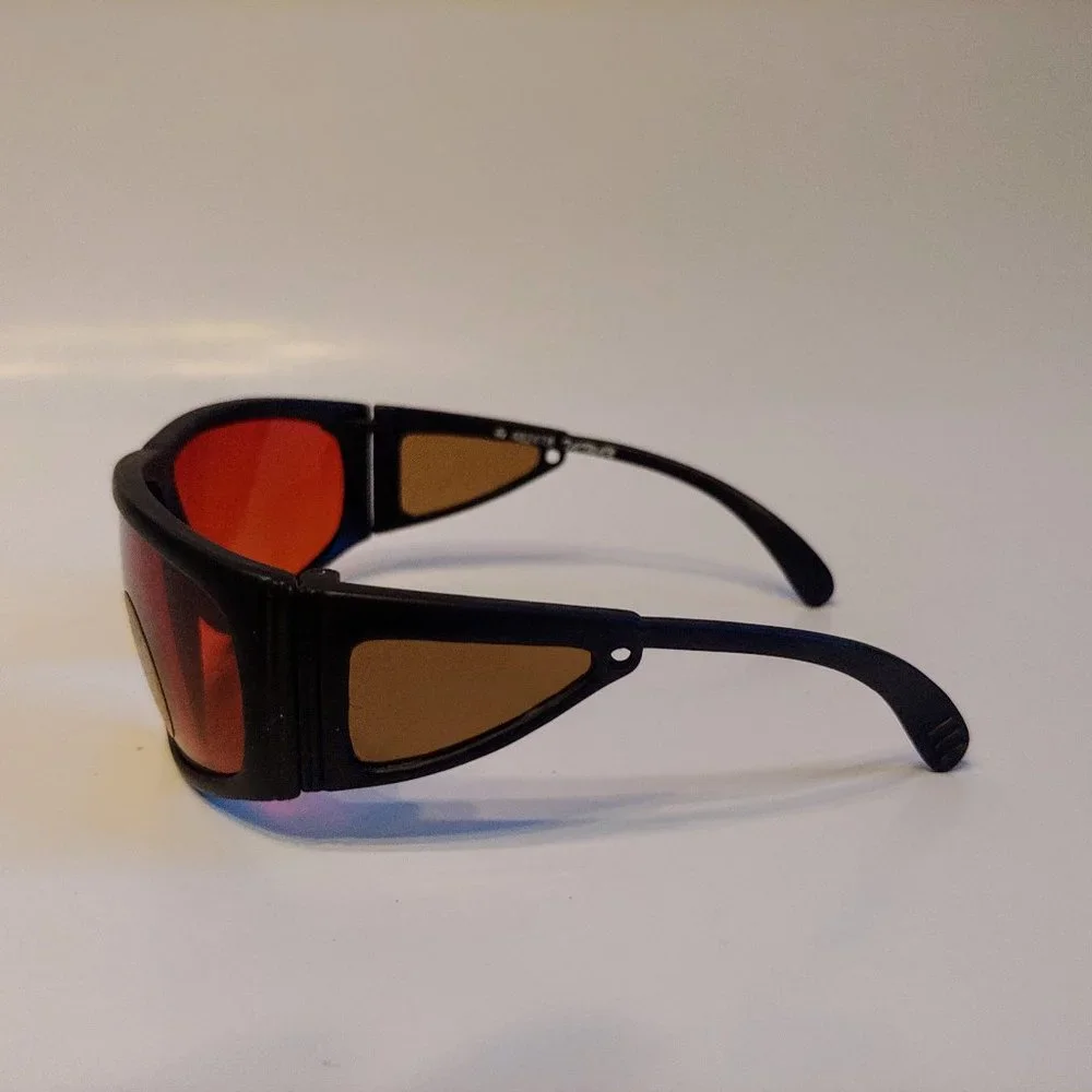 (NWT) Vintage 90's Kids Nylon Sun Wrapper Sports Sunglasses (S.Black)